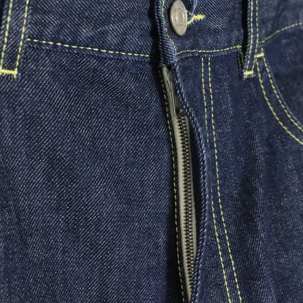 MARNI(マルニ) Mohair Panels Jeans モヘアパッチ デニムパンツ パッチワークストレートデニムパンツ PUJU0021LX USCX27
