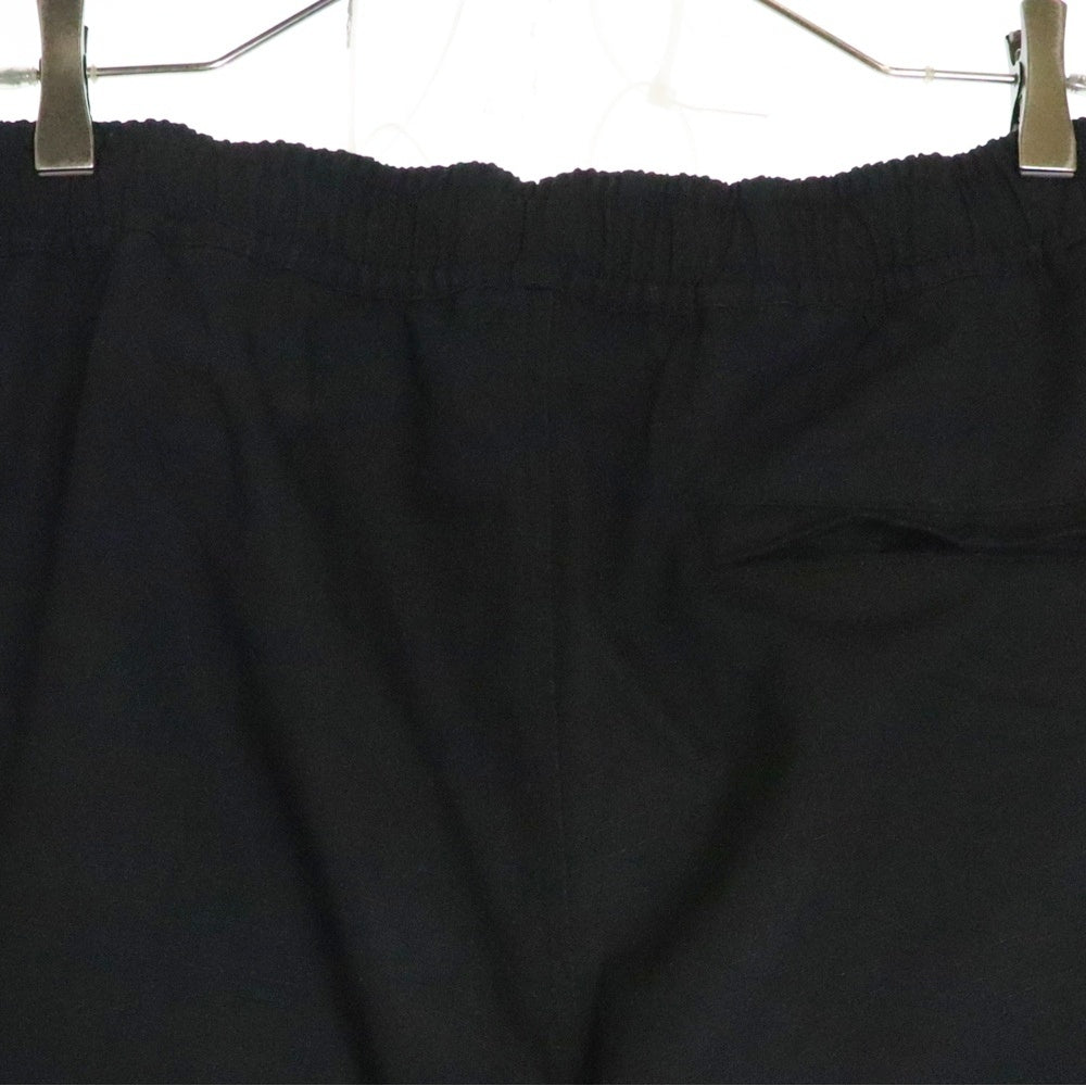 STONE ISLAND(ストーンアイランド) Pantalone Loose Ripstop Cargo Pants パンタロンルーズリップストップカーゴパンツ ロゴパッチカーゴパンツ 791532912 ブラック