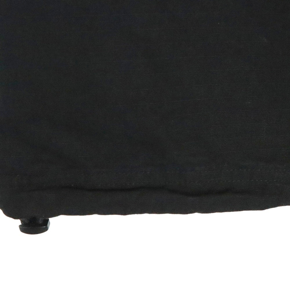 STONE ISLAND(ストーンアイランド) Pantalone Loose Ripstop Cargo Pants パンタロンルーズリップストップカーゴパンツ ロゴパッチカーゴパンツ 791532912 ブラック