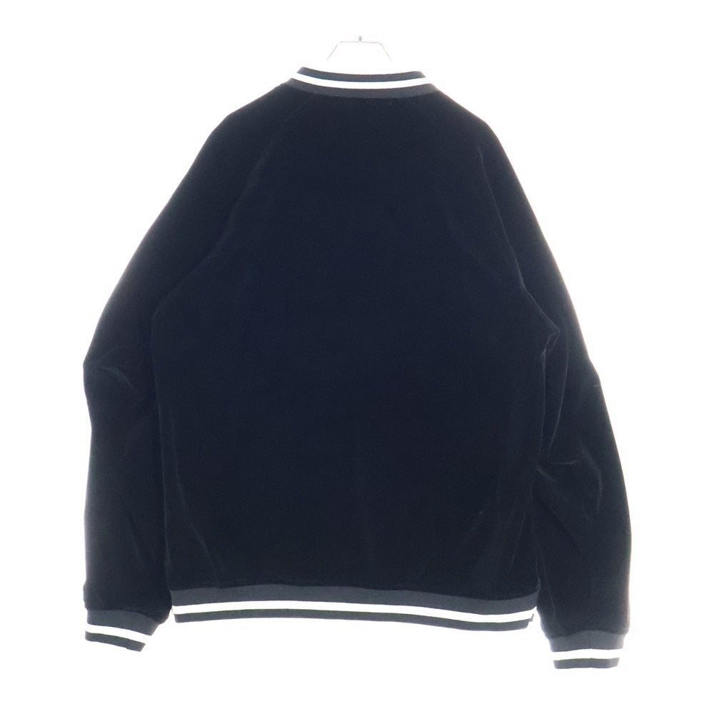 A'gem 9(エージェムナイン) 24AW ×.kom 神龍 CAT REVERSIBLE SUKAJAN キャット リバーシブルジップアップジャケット スカジャン ブルゾン AG24-H05 ブラック