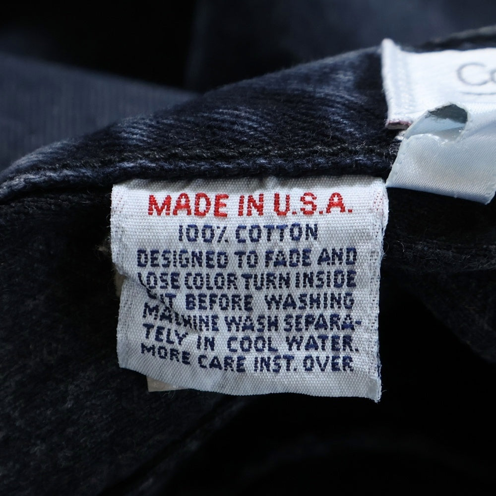 Calvin Klein(カルバンクライン) テーパードデニムパンツ ジップフライデニムパンツ レディース ブラック