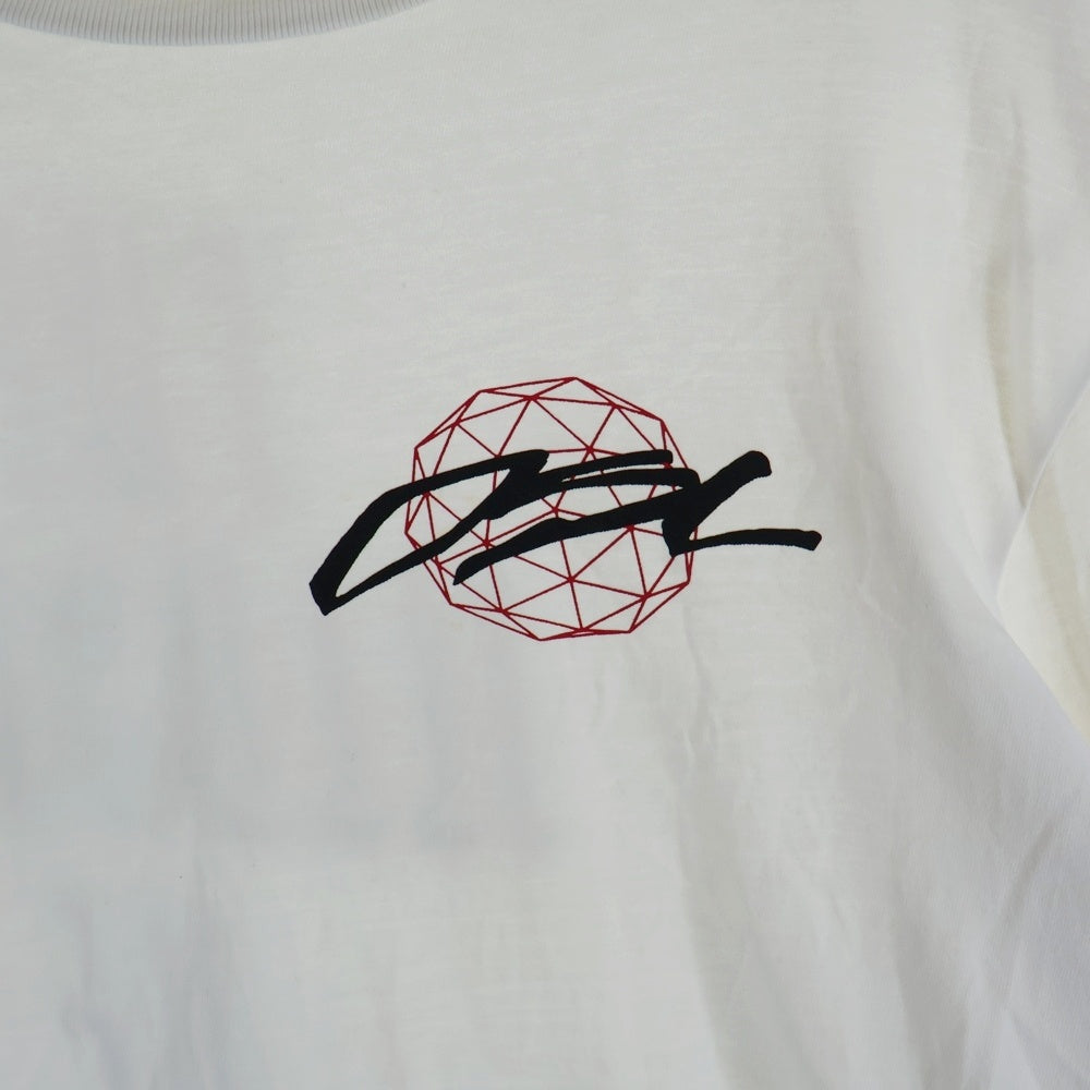 DIESEL(ディーゼル) アームプリント 長袖Tシャツ ロンT カットソー ホワイト A00301-0HAYU