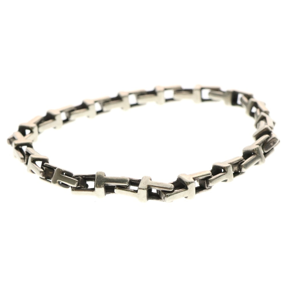 TIFFANY & Co.(ティファニー) T NARROW CHAIN Tナローチェーンブレスレット シルバー