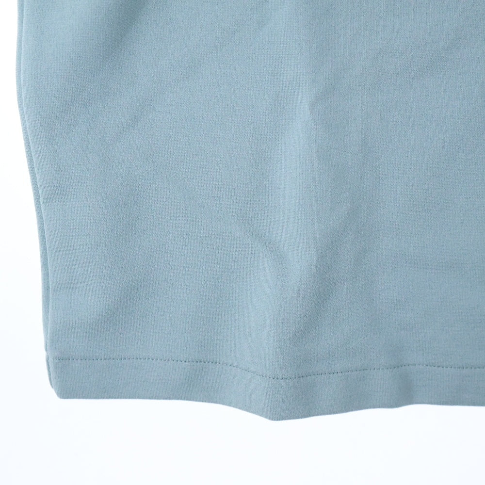 Acne Studios(アクネ ストゥディオズ) 20SS EXTORR LOGO T SHIRT ネックロゴプリント 半袖Tシャツ ブルー FN-MN-TSHI000119