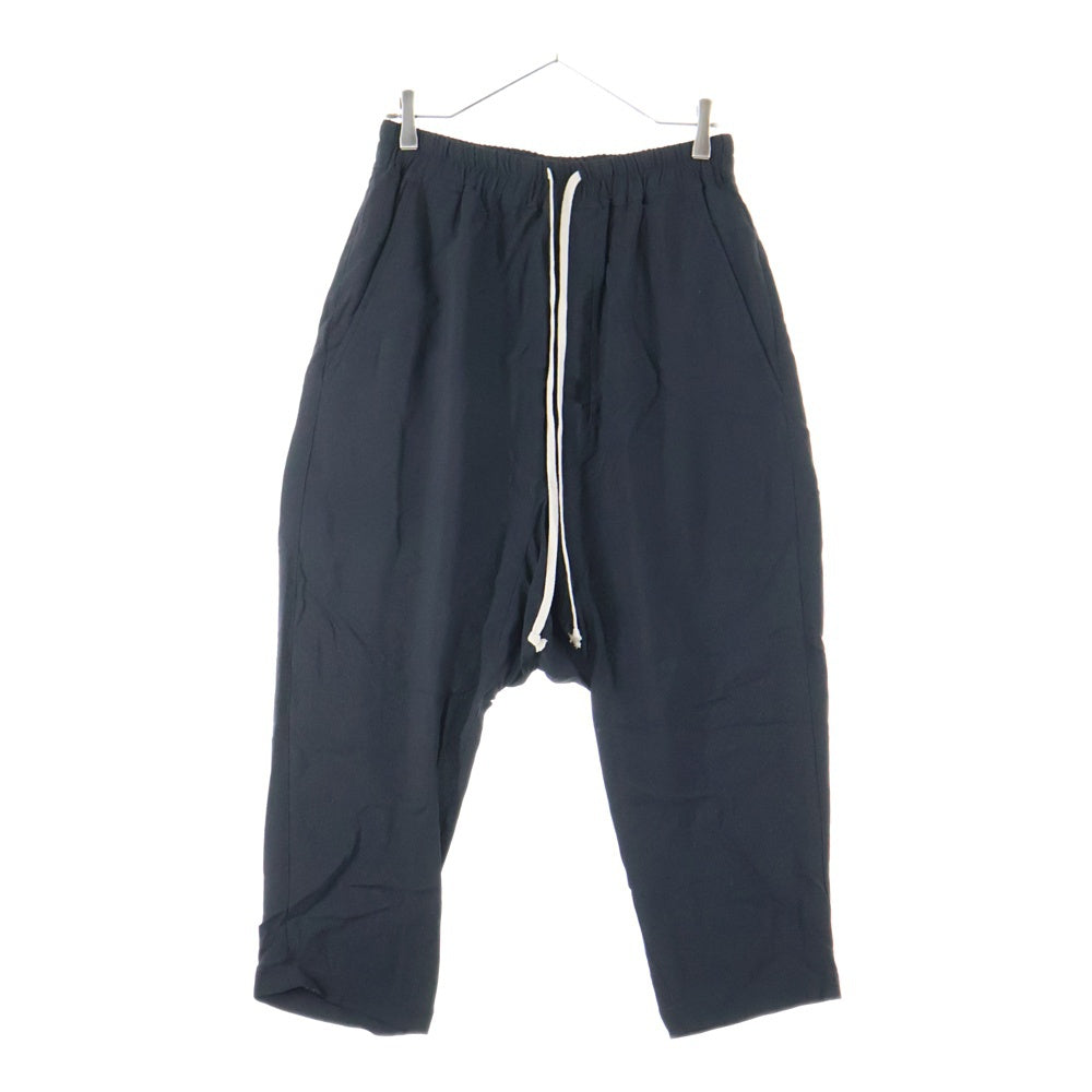 Rick Owens 20SS クロップドドローストリングパンツ ブラック Rick Owens(リックオウエンス) 20SS Drawstring Cropped Pant