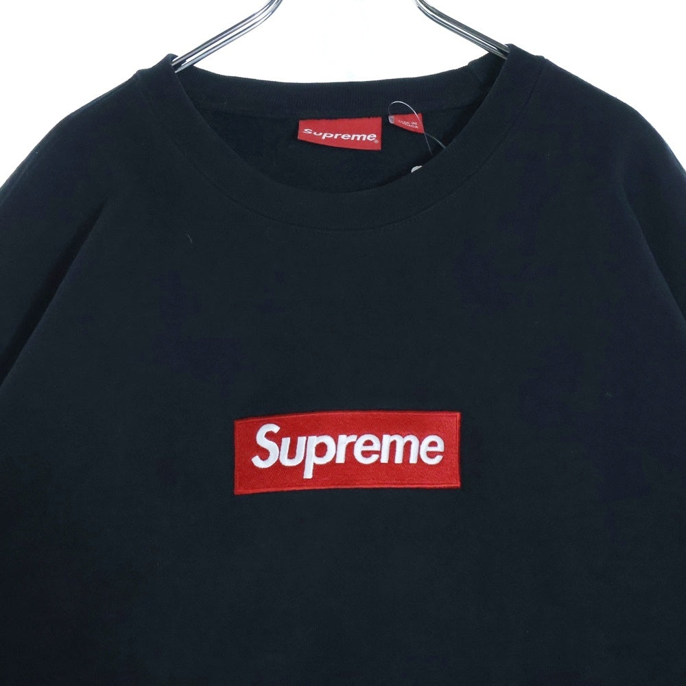 SUPREME(シュプリーム) 22AW Box Logo Crewneck ボックスロゴ クルーネックスウェットトレーナー ブラック