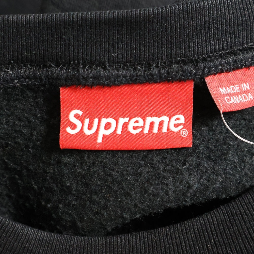 SUPREME(シュプリーム) 22AW Box Logo Crewneck ボックスロゴ クルーネックスウェットトレーナー ブラック