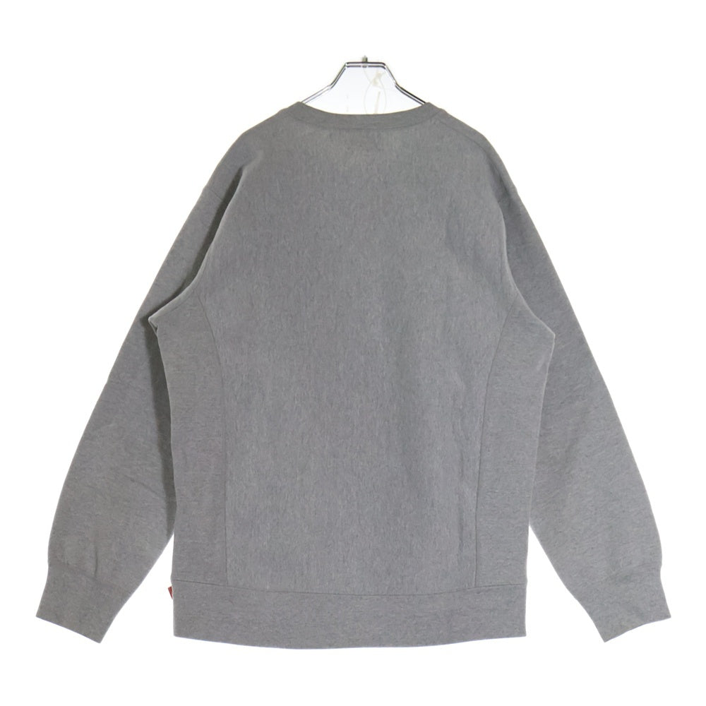 SUPREME(シュプリーム) 15AW Box Logo Crewneck ボックスロゴ クルーネックスウェットトレーナー グレー