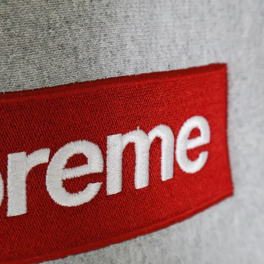 SUPREME(シュプリーム) 15AW Box Logo Crewneck ボックスロゴ クルーネックスウェットトレーナー グレー