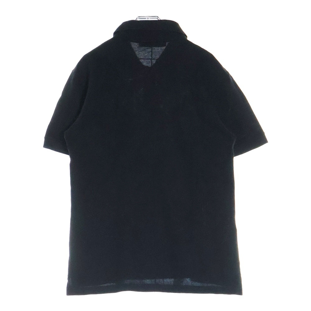 GIVENCHY(ジバンシィ) Star Polo Shirt スターロゴ刺繍 半袖ポロシャツ ブラック 16S 7111 700