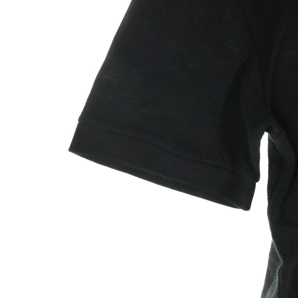 GIVENCHY(ジバンシィ) Star Polo Shirt スターロゴ刺繍 半袖ポロシャツ ブラック 16S 7111 700