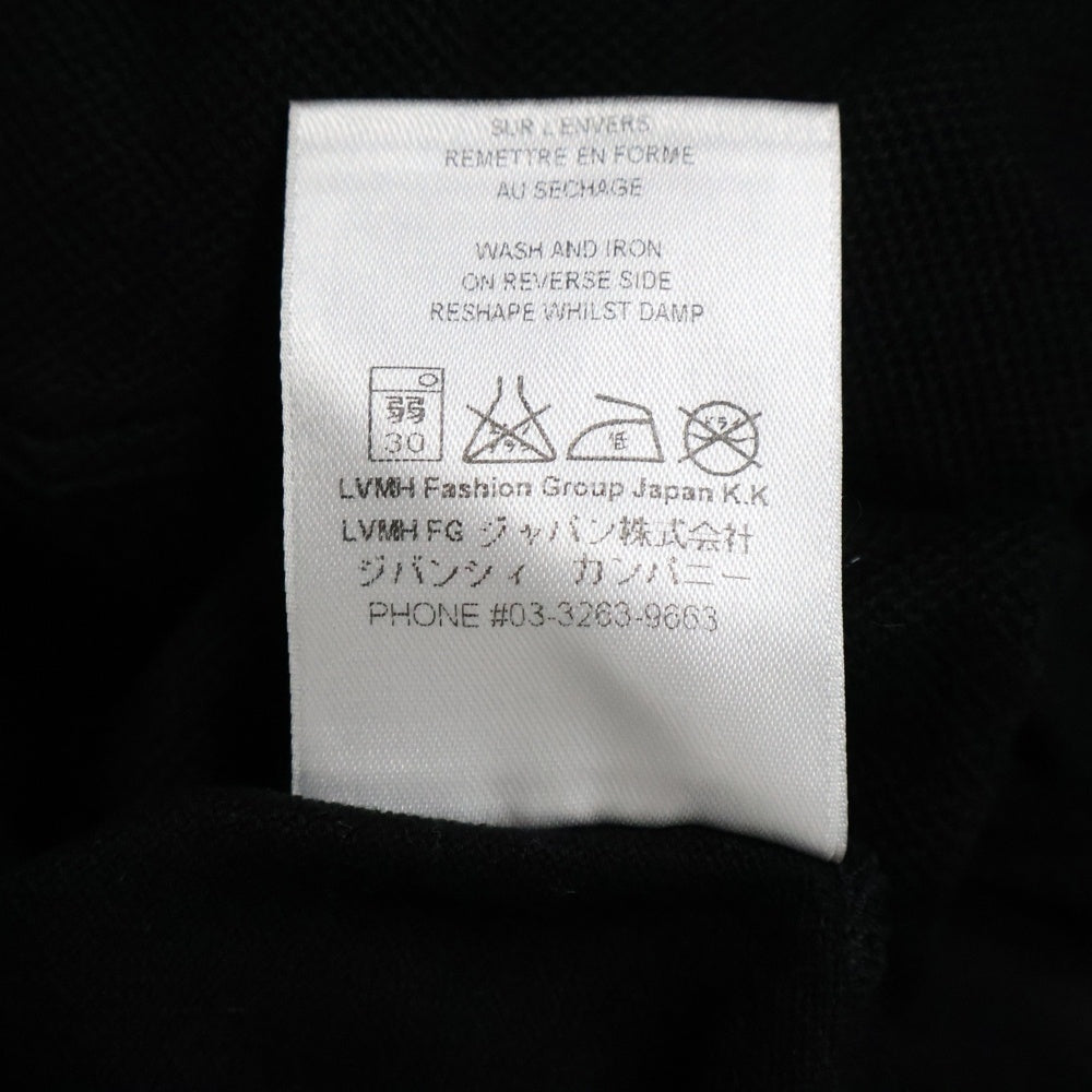 GIVENCHY(ジバンシィ) Star Polo Shirt スターロゴ刺繍 半袖ポロシャツ ブラック 16S 7111 700