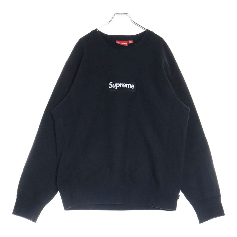 SUPREME(シュプリーム) 18AW Box Logo Crewneck ボックスロゴ クルーネックスウェットトレーナー ブラック