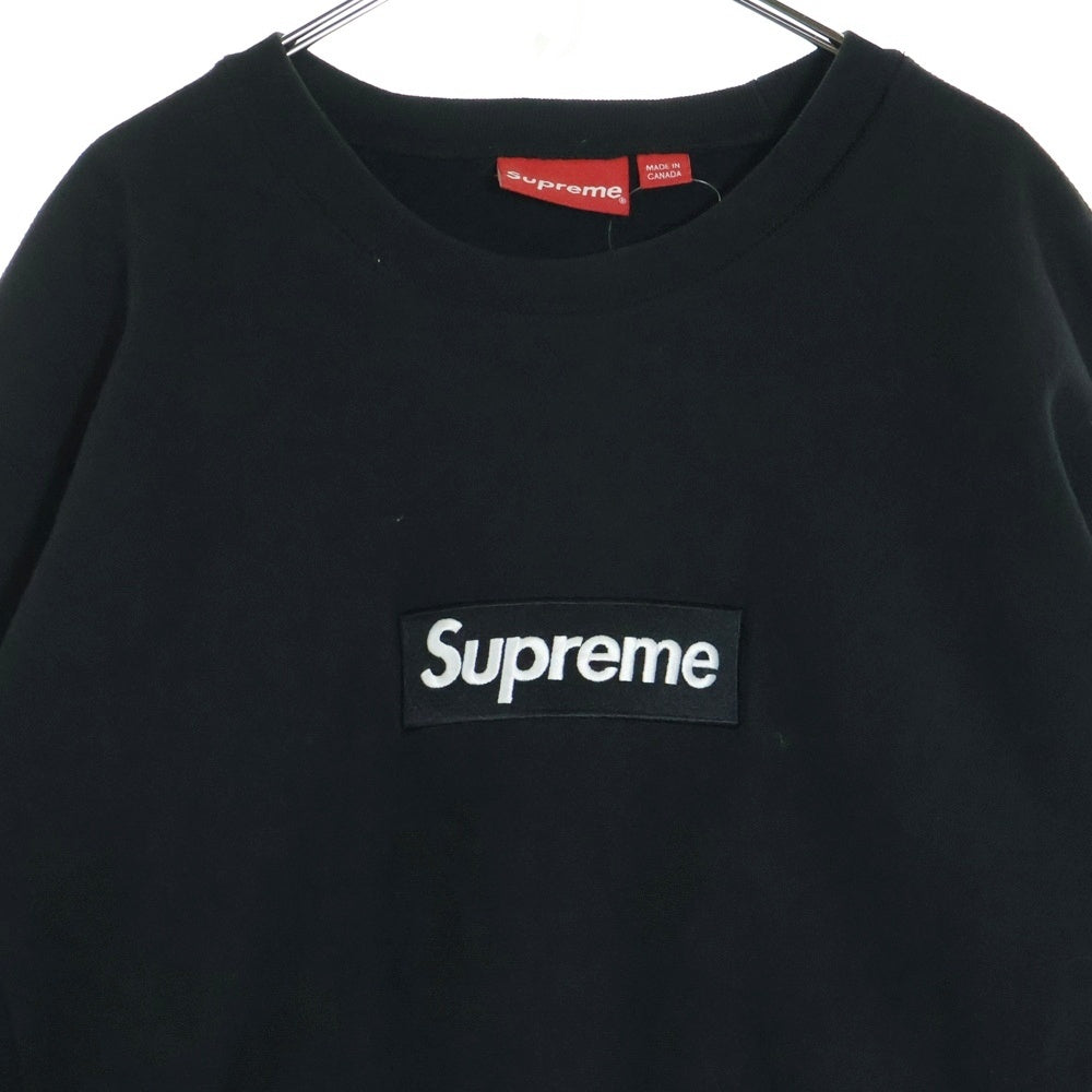 SUPREME(シュプリーム) 18AW Box Logo Crewneck ボックスロゴ クルーネックスウェットトレーナー ブラック