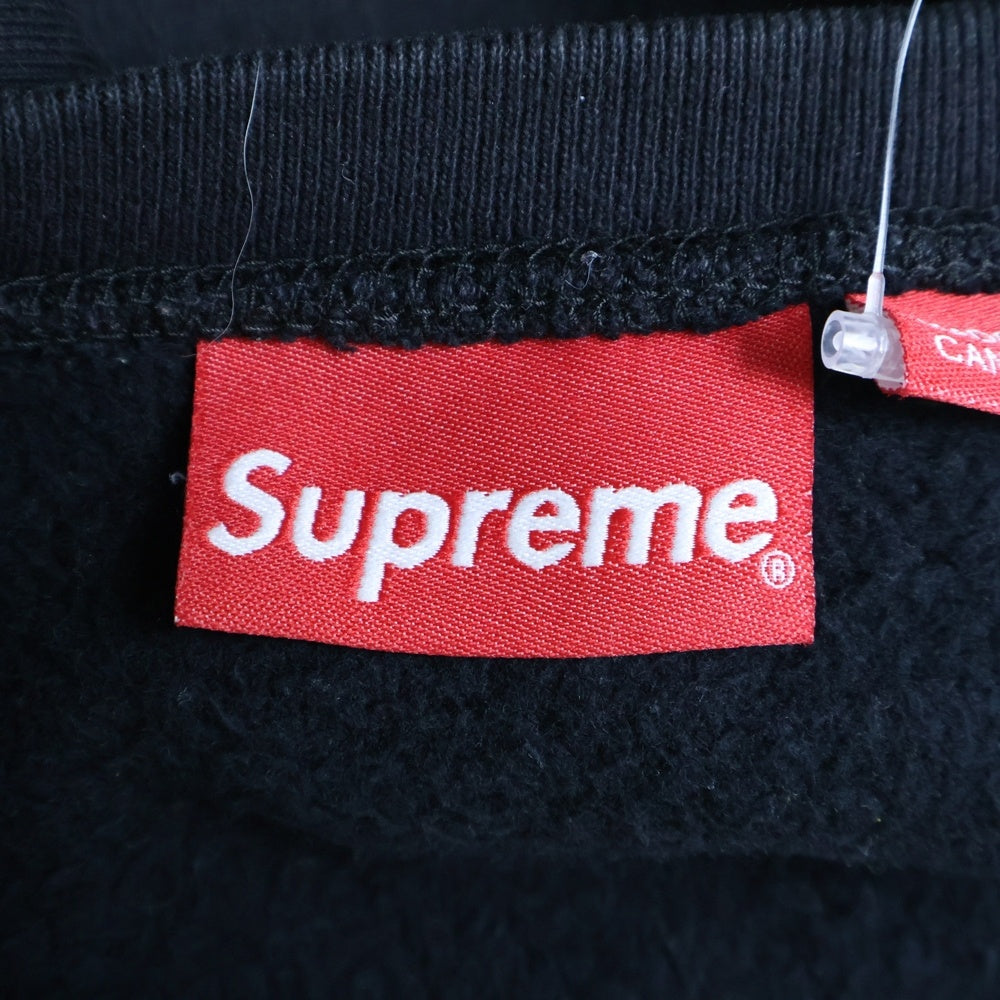 SUPREME(シュプリーム) 18AW Box Logo Crewneck ボックスロゴ クルーネックスウェットトレーナー ブラック