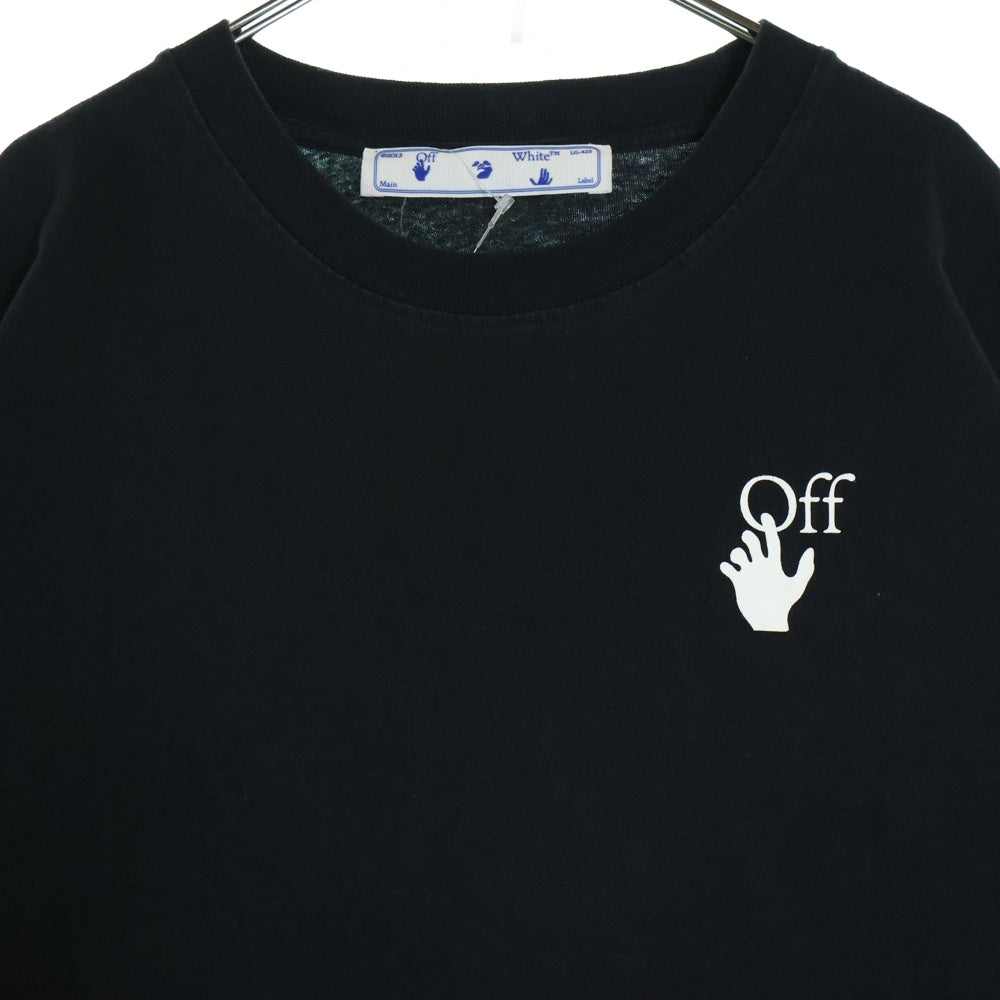 OFF-WHITE(オフホワイト) 21AW T-Shirt グラデーション オーバーサイズ半袖Tシャツ ブラック OMAA038F21JER002