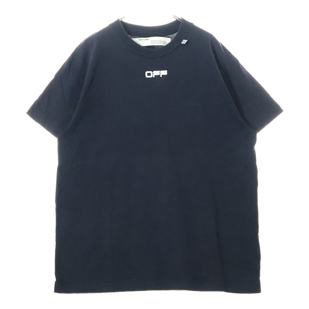 OFF-WHITE(オフホワイト) 19AW Caravaggio Arrows T-Shirt カラヴァッジョ オーバーサイズ半袖Tシャツ ブラック OMAA038S20185004