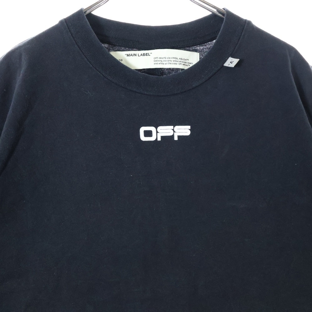 OFF-WHITE(オフホワイト) 19AW Caravaggio Arrows T-Shirt カラヴァッジョ オーバーサイズ半袖Tシャツ ブラック OMAA038S20185004