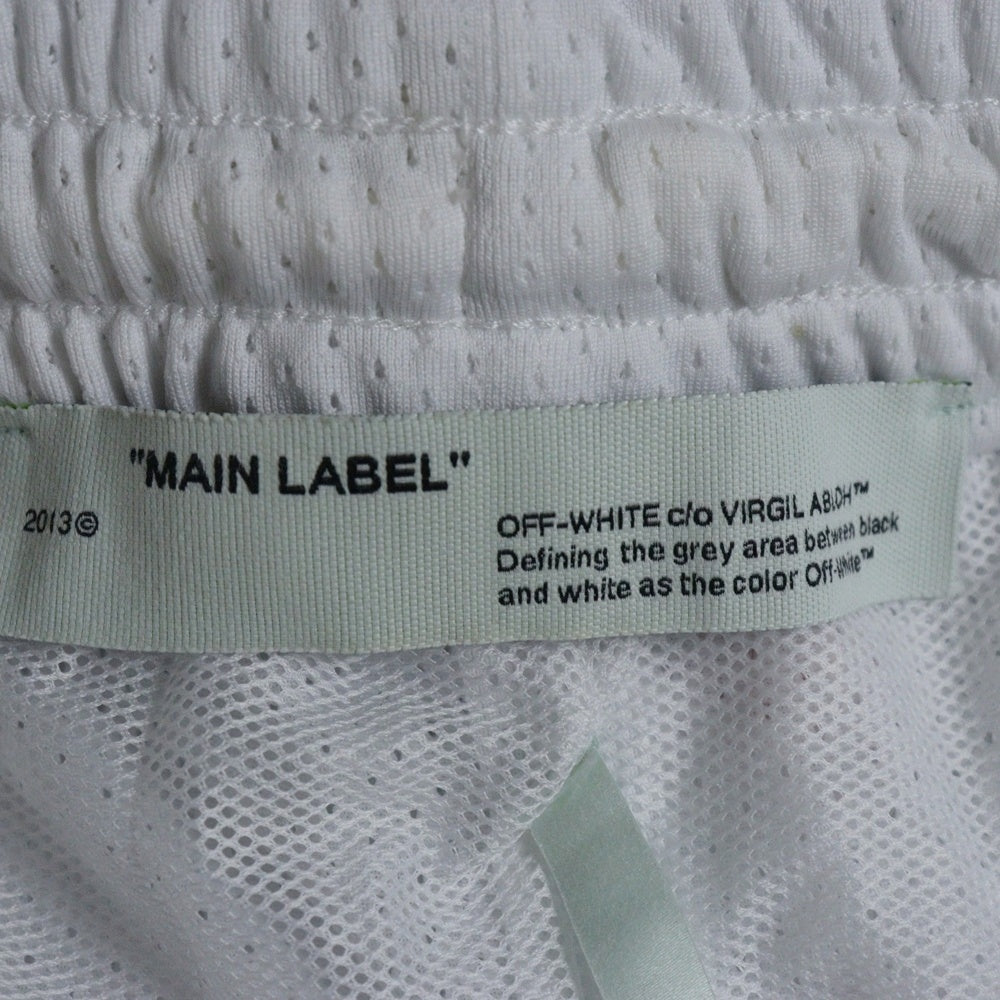 OFF-WHITE(オフホワイト) 20SS Mesh Shorts メッシュショーツ ハーフパンツ ホワイト OMCI005R20101010