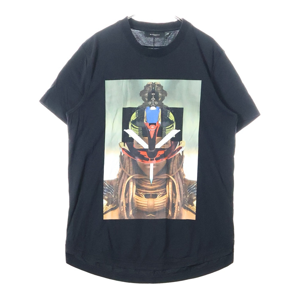 GIVENCHY(ジバンシィ) African Tribal Warrior T-Shirt 半袖Tシャツ ブラック 14J 7597 651