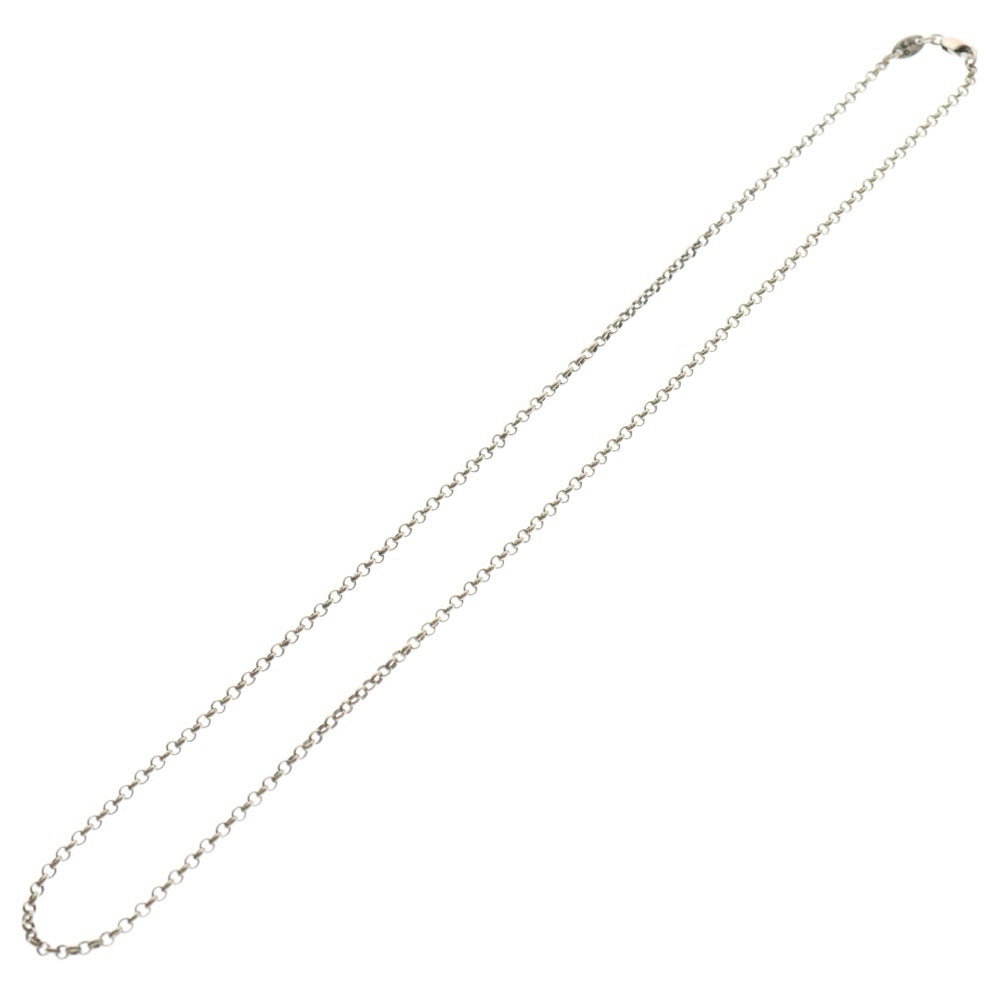 CHROME HEARTS(クロムハーツ) NECKCHAIN R18 ロールチェーンネックレス 18inch シルバー BCA083