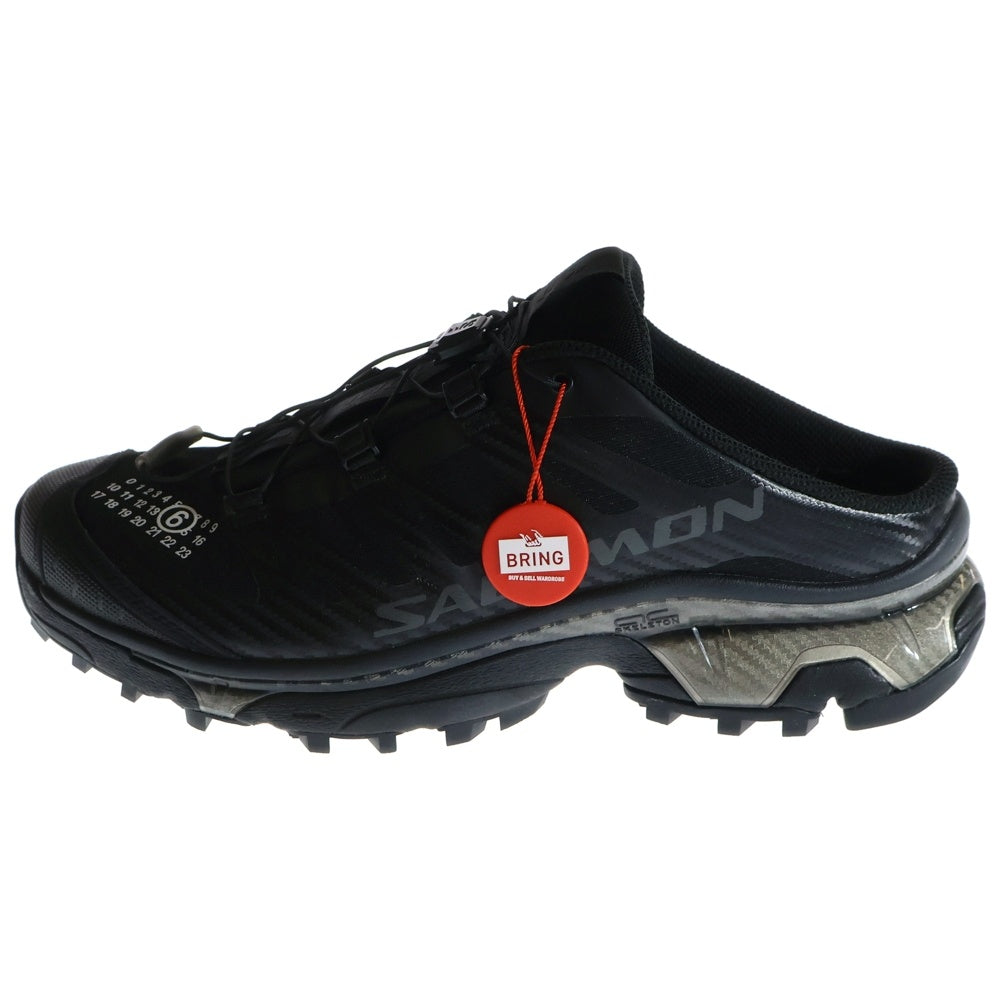 SALOMON(サロモン) ×MM6 Maison Margiela SH1WS0006 XT-4 MULE エムエムシックス メゾンマルジェラ ミュール ローカットスニーカー ブラック