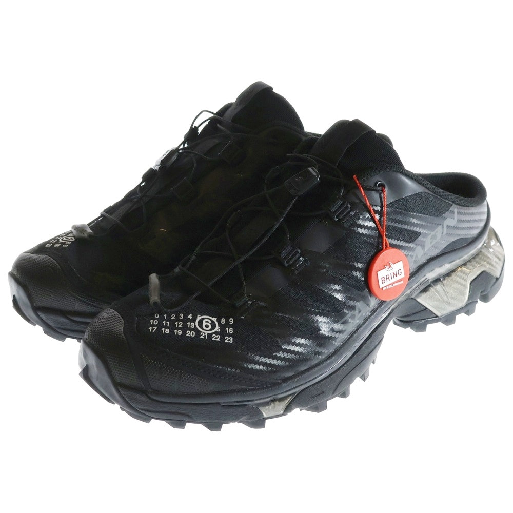 SALOMON(サロモン) ×MM6 Maison Margiela SH1WS0006 XT-4 MULE エムエムシックス メゾンマルジェラ ミュール ローカットスニーカー ブラック