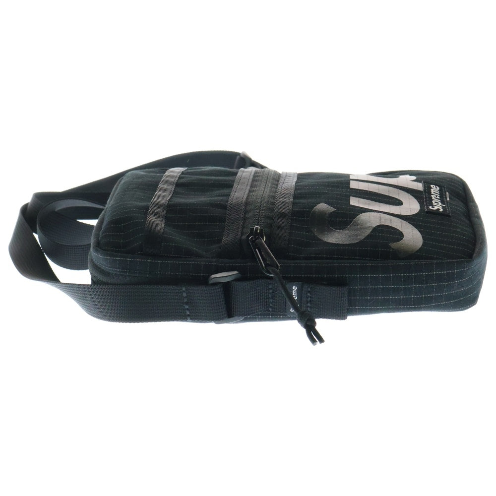SUPREME(シュプリーム) 24SS Shoulder Bag ボックスロゴ リフレクター ショルダーバッグ ブラック