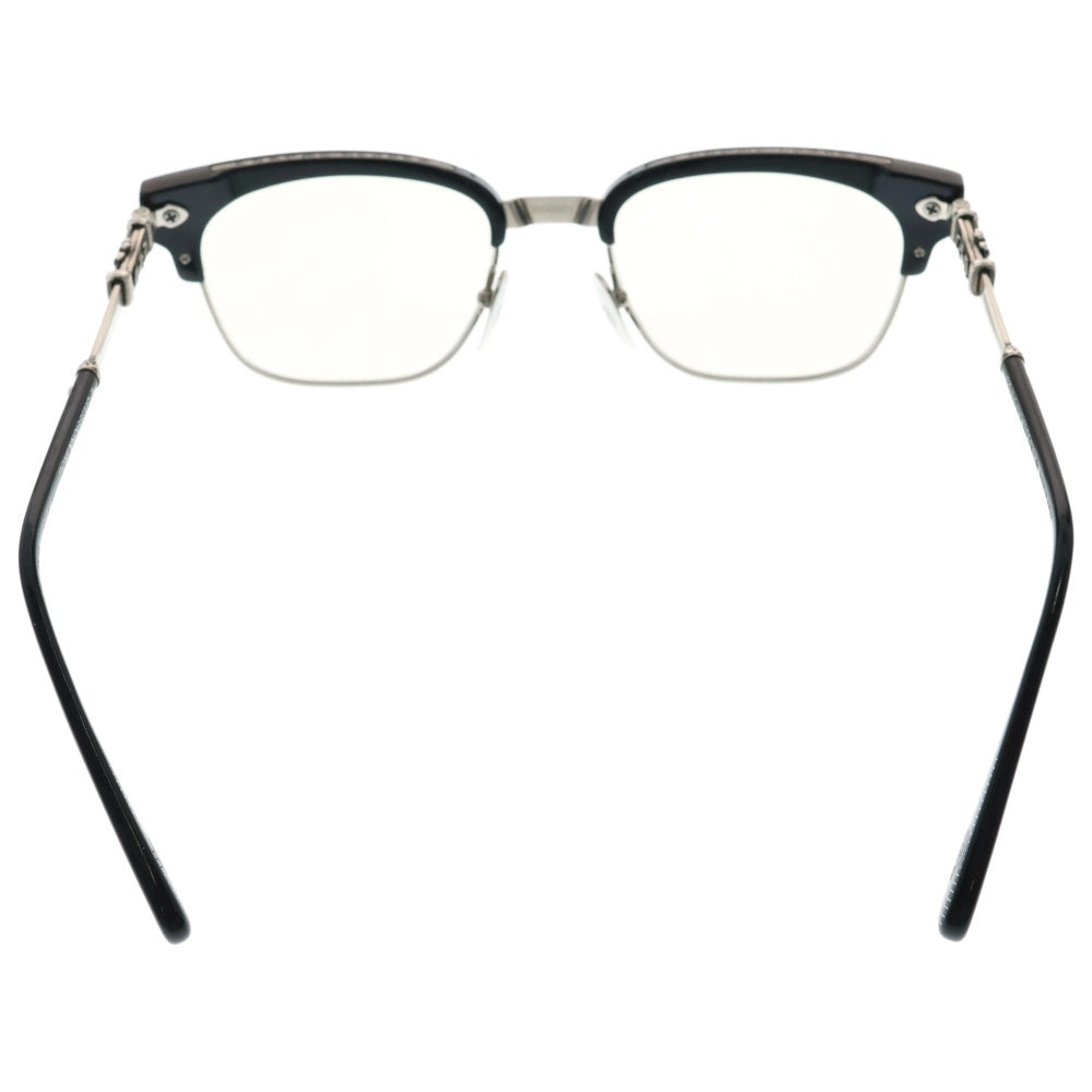 CHROME HEARTS(クロムハーツ) BONENNOISSEUR 2 CHクロステンプル ウェリントンサングラス 眼鏡 アイウェア ブラック