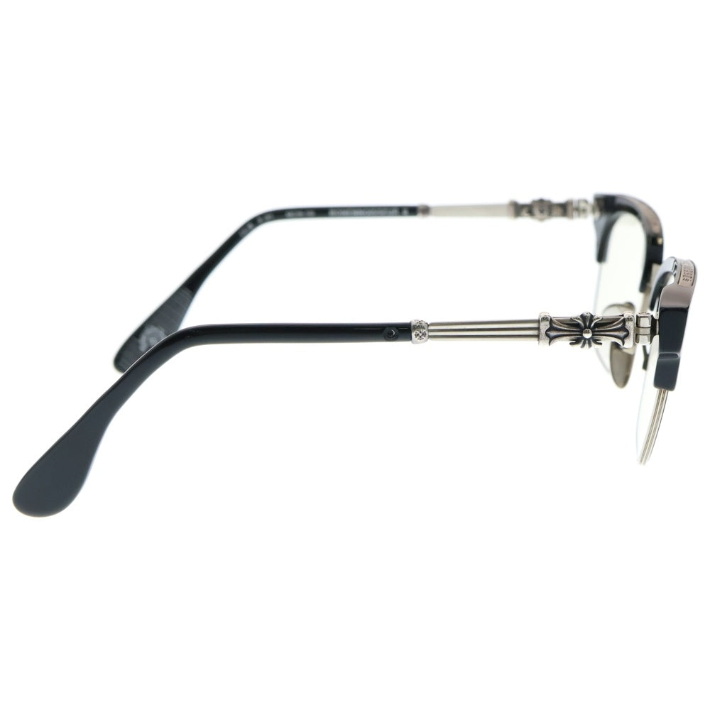 CHROME HEARTS(クロムハーツ) BONENNOISSEUR 2 CHクロステンプル ウェリントンサングラス 眼鏡 アイウェア ブラック