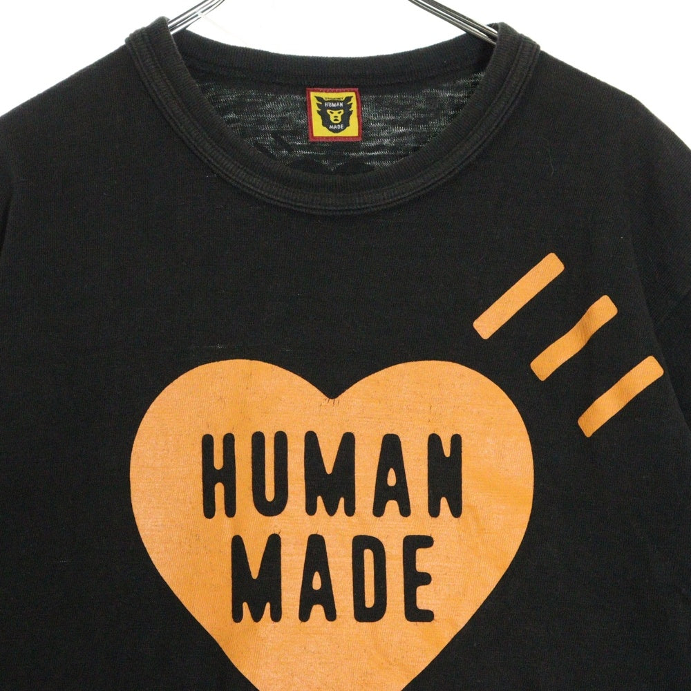 HUMAN MADE(ヒューマンメイド) 23AW Heart T-Shirt SHIBUYA PARCO 渋谷パルコ限定 半袖Tシャツ ブラック