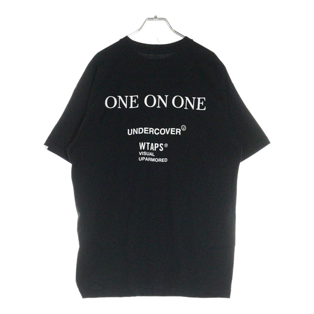 WTAPS(ダブルタップス) 24SS ×UNDERCOVER T-Shirt アンダーカバー 半袖Tシャツ ブラック 241ATUCD-CSM01S