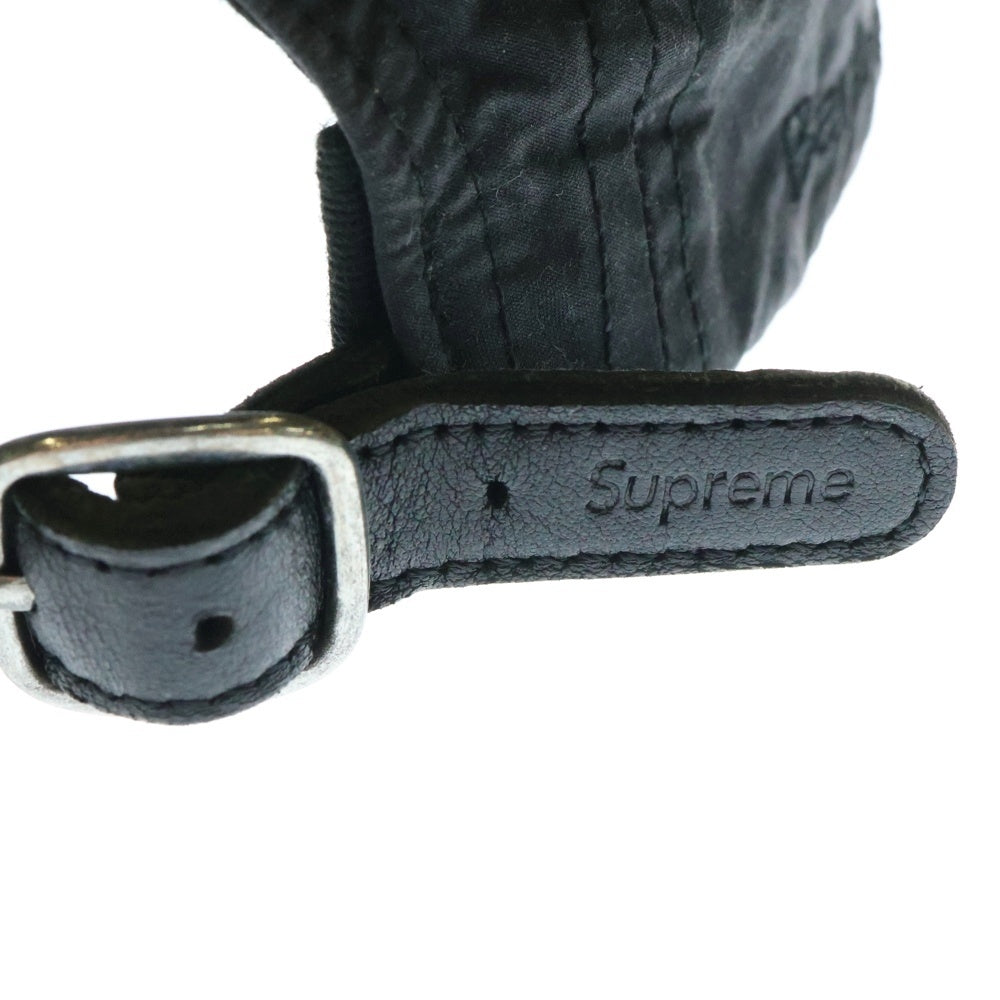 SUPREME(シュプリーム) 20SS ×Barbour Waxed Cotton Camp Cap バブアー ワックス キャンプキャップ 帽子 ブラック