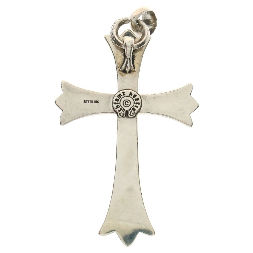 CHROME HEARTS(クロムハーツ) CH CRS LG W/BALE Wベイル ラージCHクロスペンダントトップ シルバー BCA215