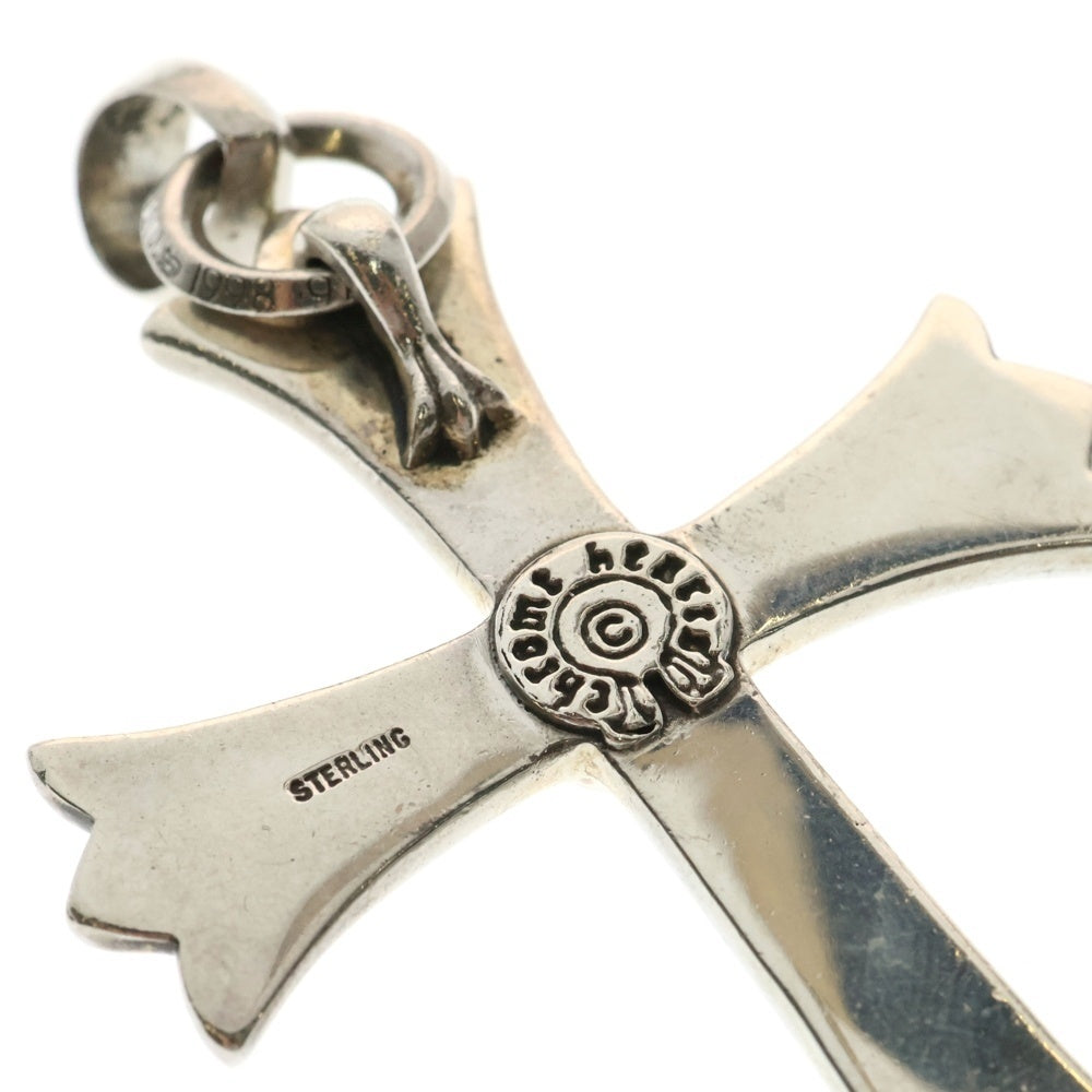 CHROME HEARTS(クロムハーツ) CH CRS LG W/BALE Wベイル ラージCHクロスペンダントトップ シルバー BCA215