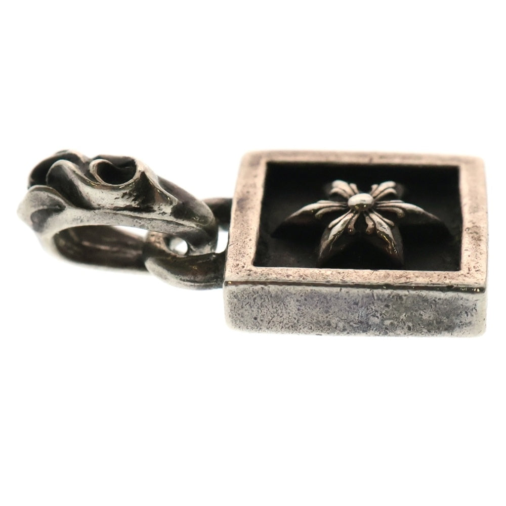 CHROME HEARTS(クロムハーツ) FRAMED STAR フレームドスター チャーム ネックレストップ シルバー