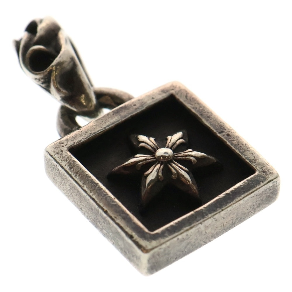 CHROME HEARTS(クロムハーツ) FRAMED STAR フレームドスター チャーム ネックレストップ シルバー