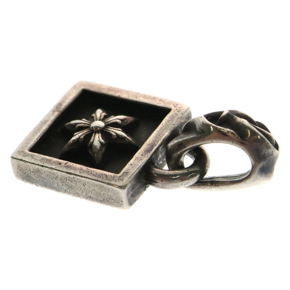CHROME HEARTS(クロムハーツ) FRAMED STAR フレームドスター チャーム ネックレストップ シルバー