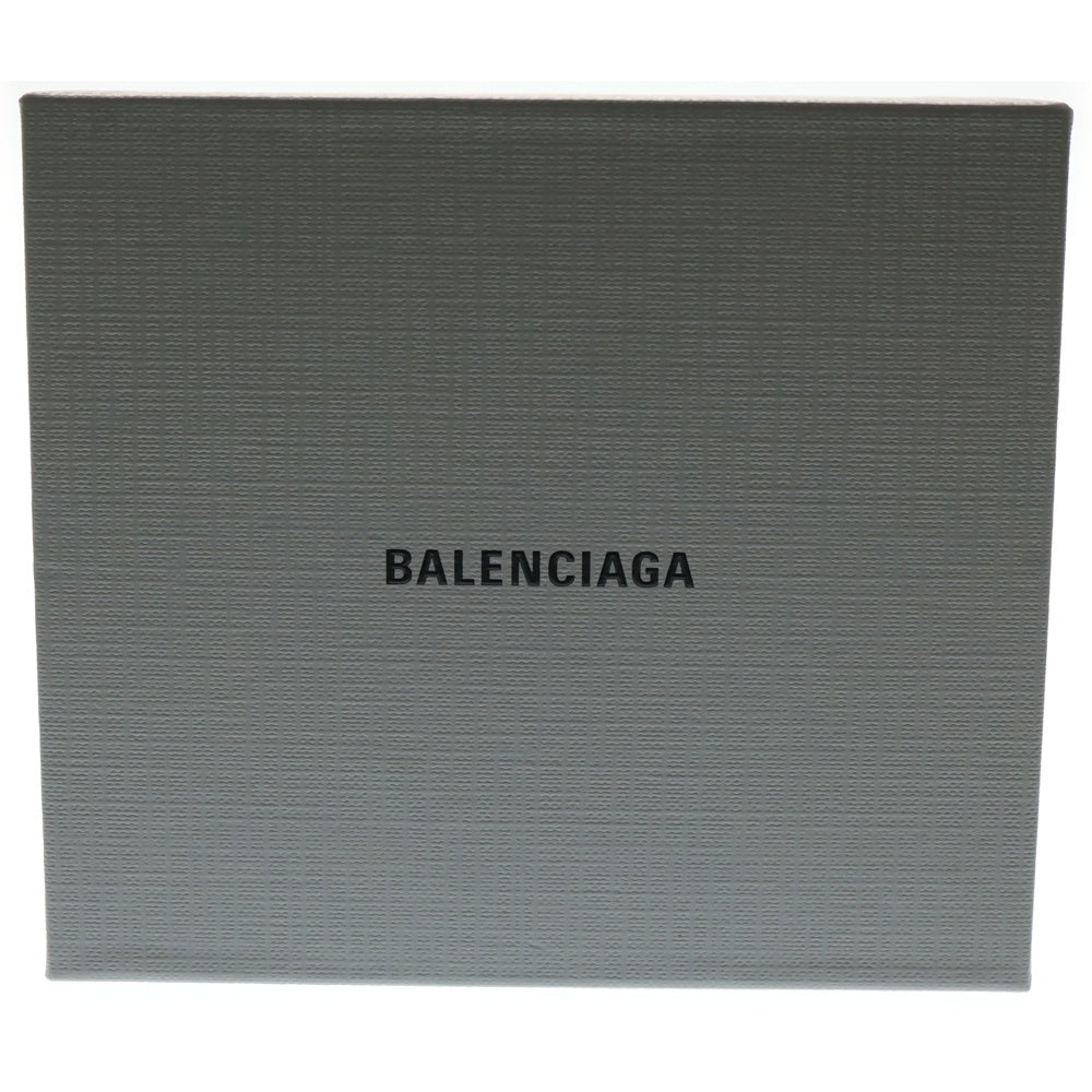 BALENCIAGA(バレンシアガ) CASH MINI WALLET レザーウォレット 3つ折り財布 ブラック 594312