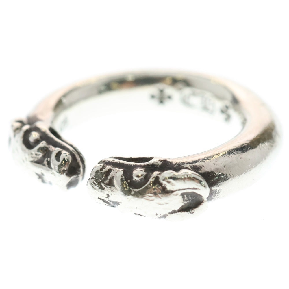 CHROME HEARTS(クロムハーツ) BANGLE DOUBLE DOG RING ダブル