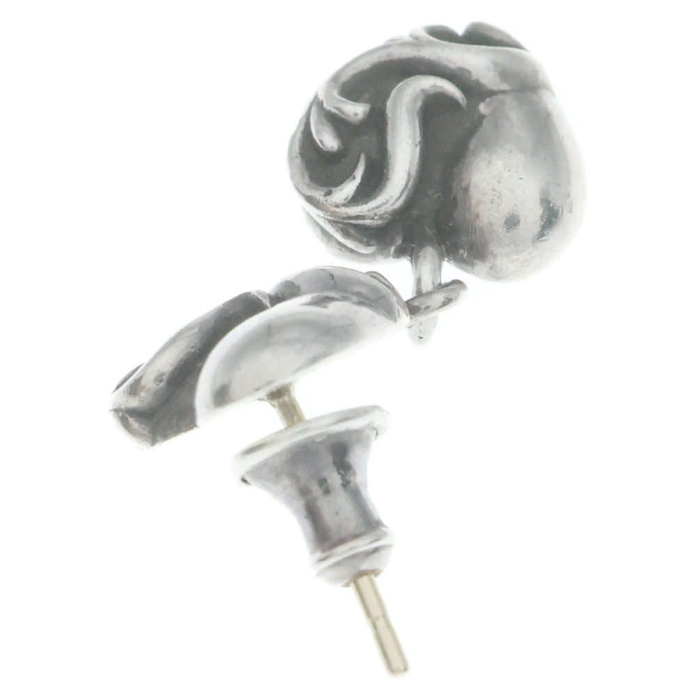 CHROME HEARTS(クロムハーツ) HEART DRP 2連ハートドロップ ピアス シルバー