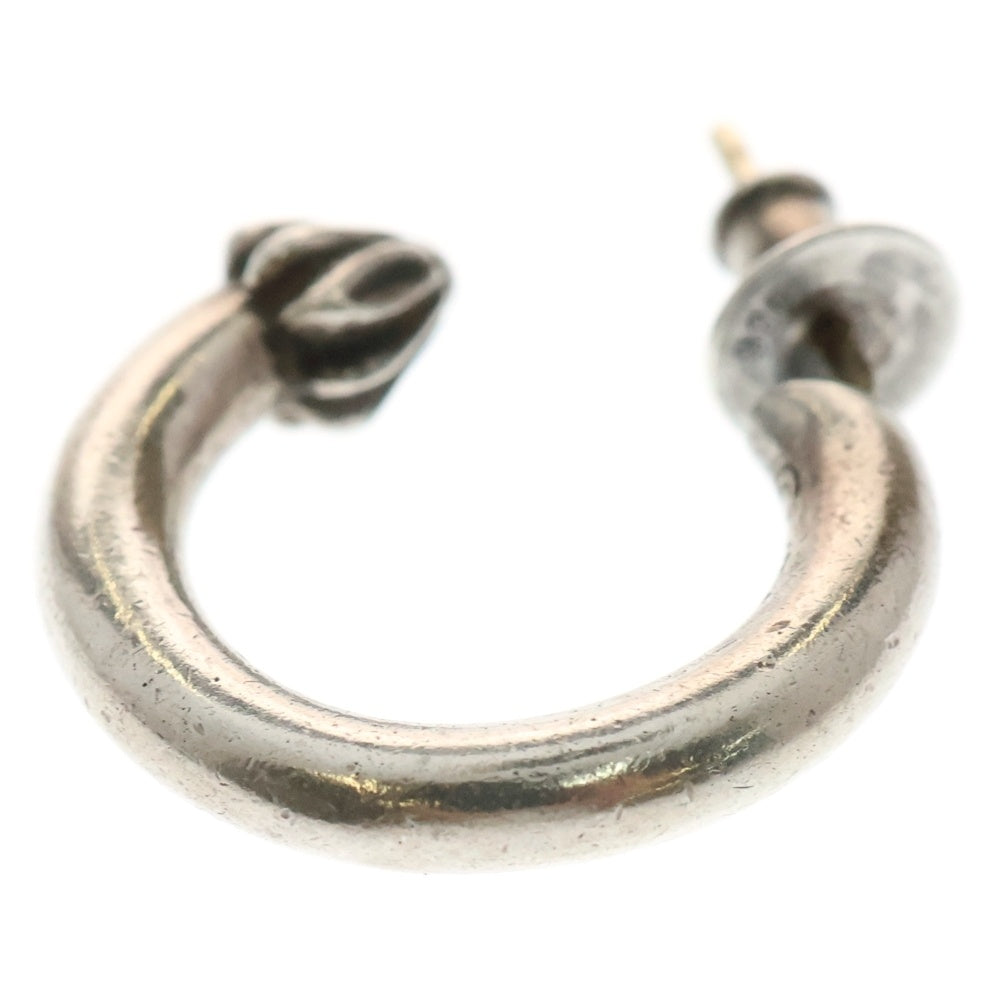CHROME HEARTS(クロムハーツ) HOOP PLAIN プレーン フープピアス シルバー BCA101