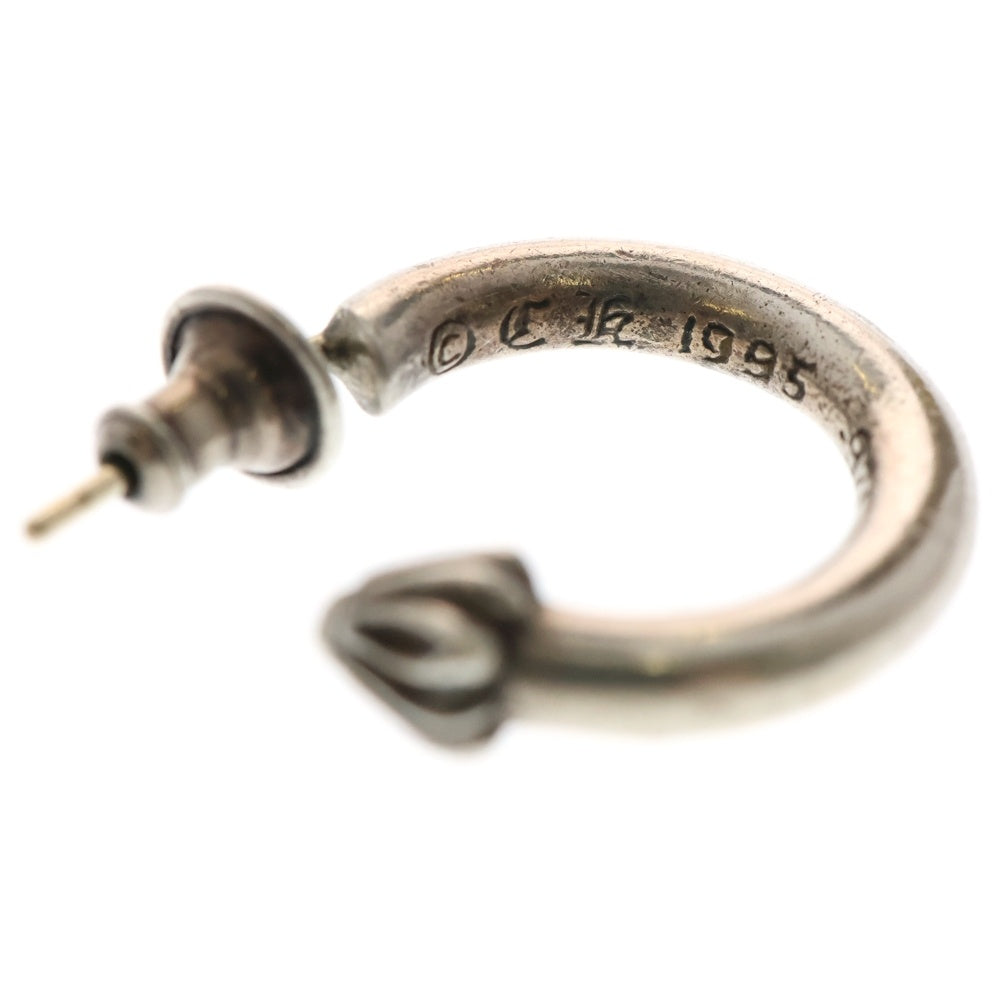 CHROME HEARTS(クロムハーツ) HOOP PLAIN プレーン フープピアス シルバー BCA101