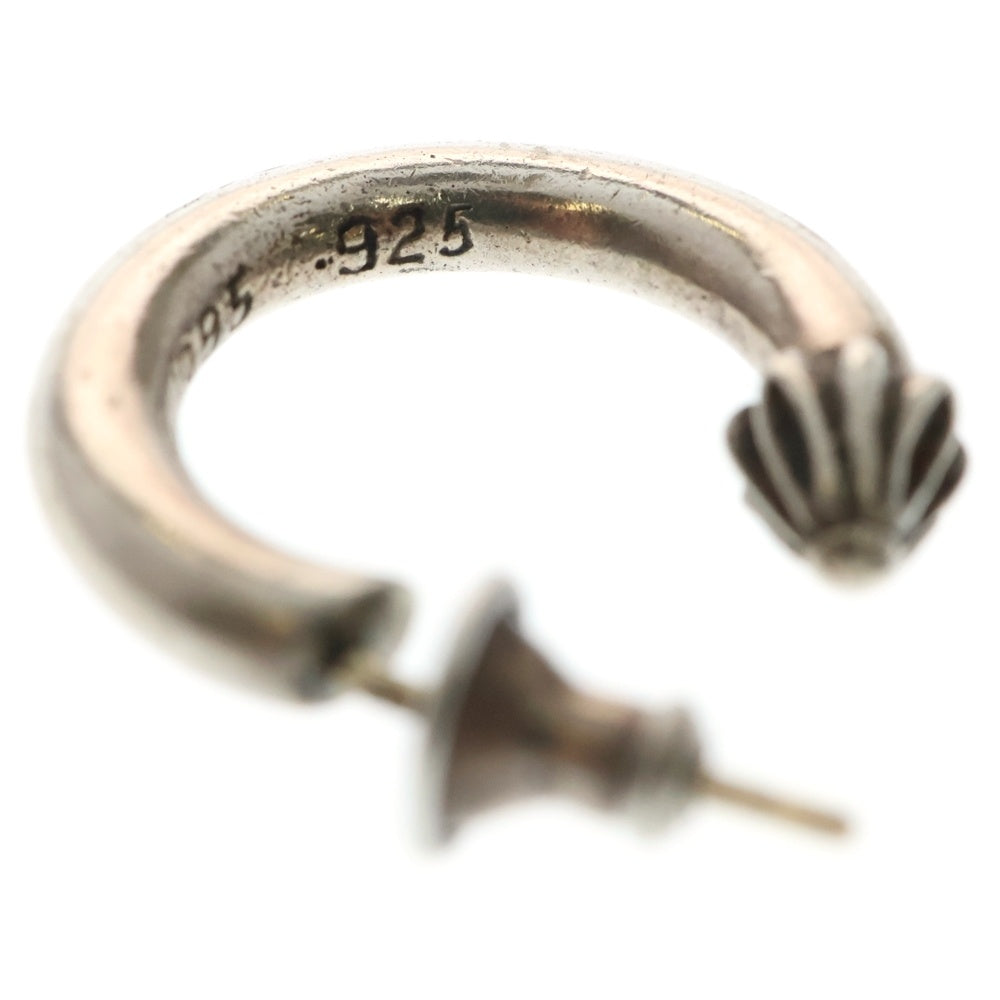 CHROME HEARTS(クロムハーツ) HOOP PLAIN プレーン フープピアス シルバー BCA101