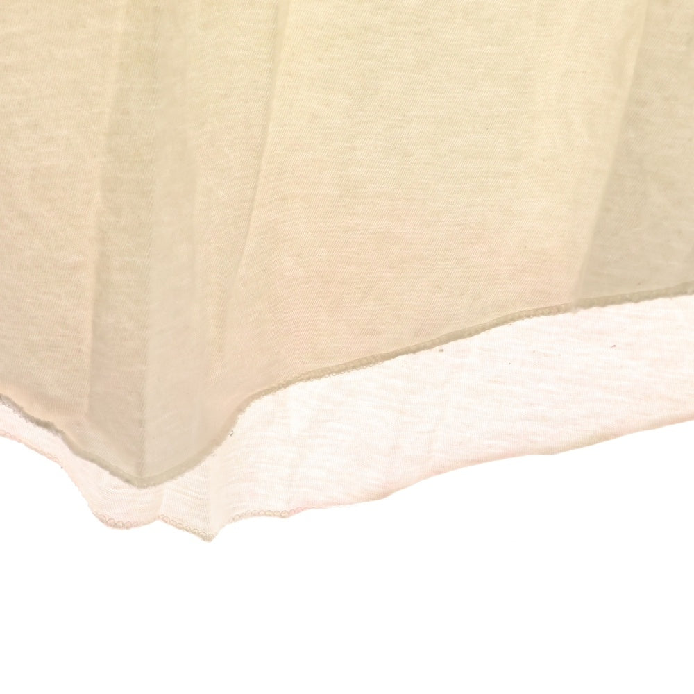 VINTAGE(ヴィンテージ) 80s AC/DC ラグラン プリント 半袖カットソー クルーネック Tシャツ ホワイト/ブラック