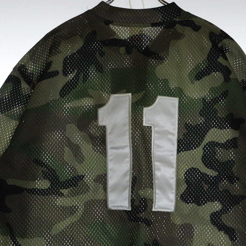 SUPREME(シュプリーム) 25SS S Logo Baseball Henley カモフラージュ 迷彩 Sロゴ ベースボールヘンリー 半袖シャツ カーキ
