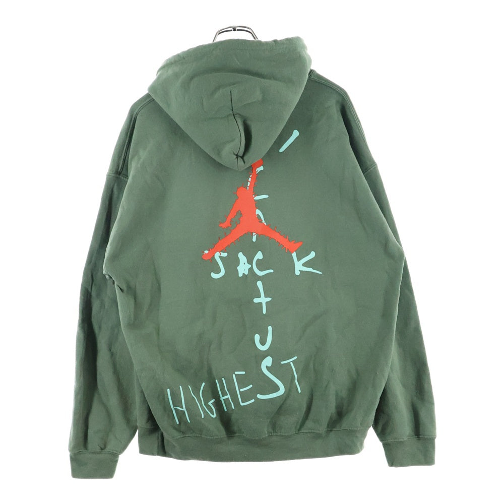 NIKE(ナイキ) ×Cactus Jack Travis Scott カクタスジャック トラヴィススコット プルオーバースウェットパーカー カーキ