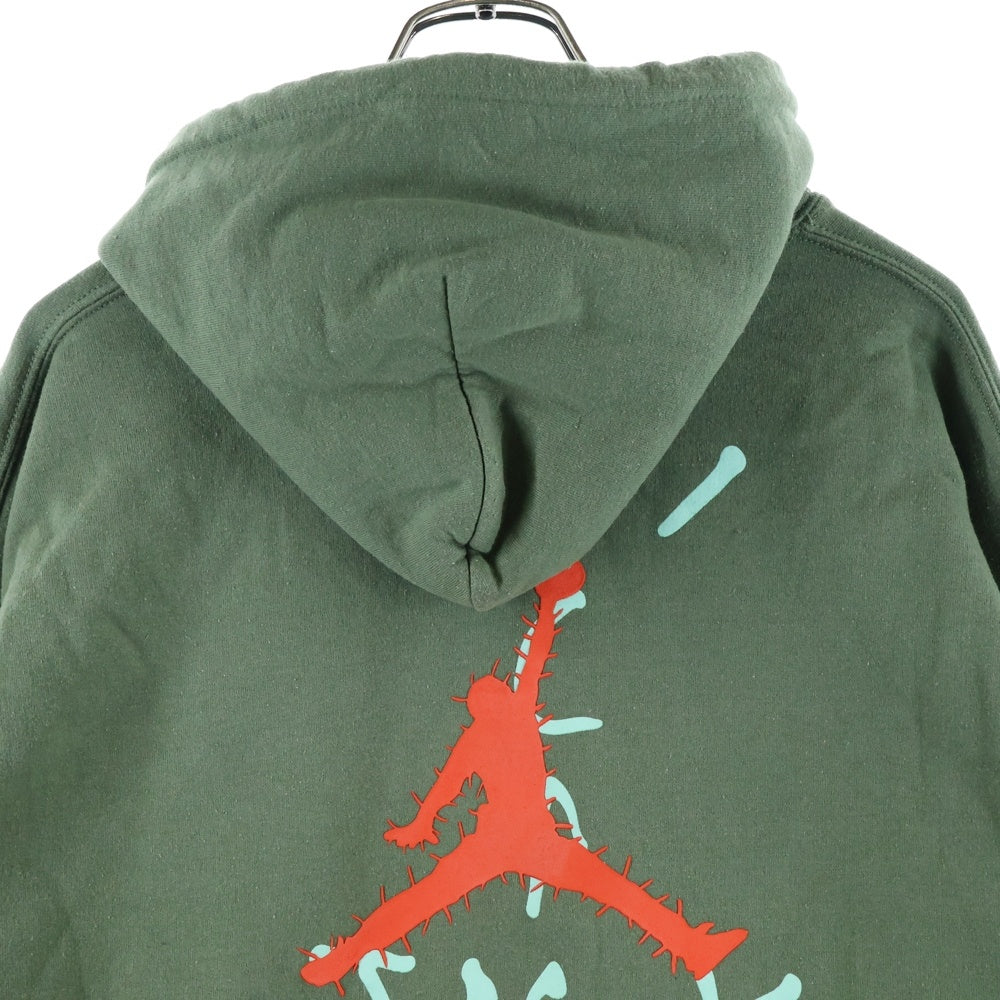 NIKE(ナイキ) ×Cactus Jack Travis Scott カクタスジャック トラヴィススコット プルオーバースウェットパーカー カーキ