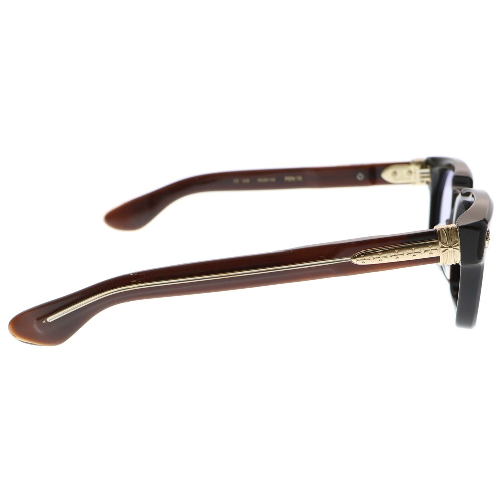 CHROME HEARTS(クロムハーツ) PEN15 EYEWEAR クロステンプル 眼鏡アイウェア サングラス ブラウン/ゴールド