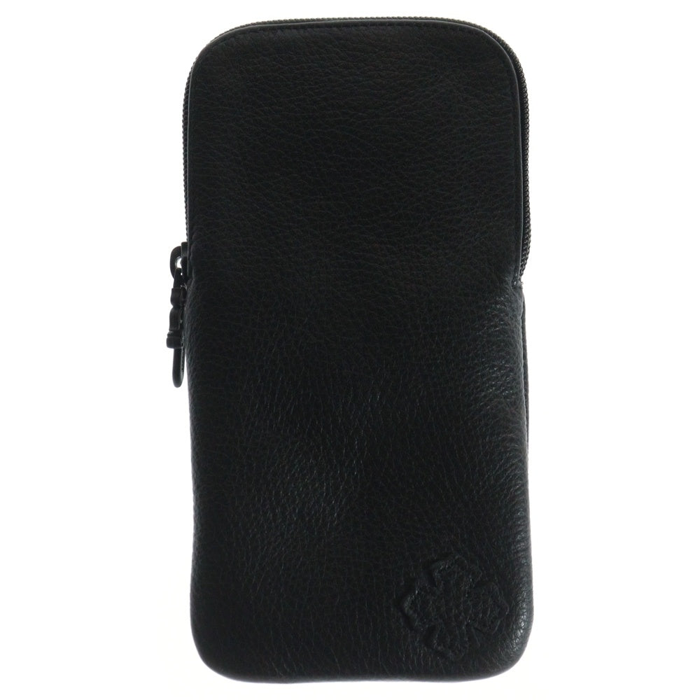CHROME HEARTS(クロムハーツ) CASE ダガージップ アイウェアケース レザー眼鏡ケース ブラック
